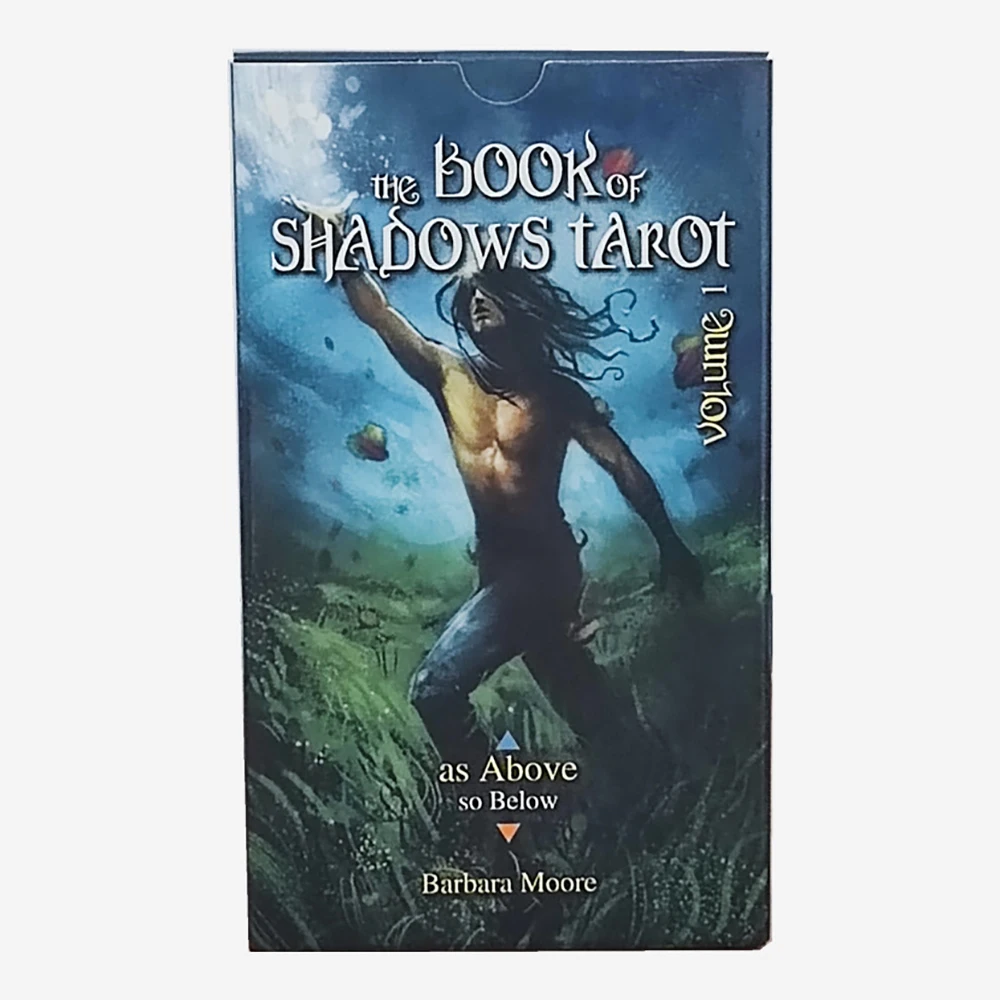 

12x7 см Книга теней Таро колода-Большой размер с Tuck Box для Fate гадания искусственная игра и множество опций Таро
