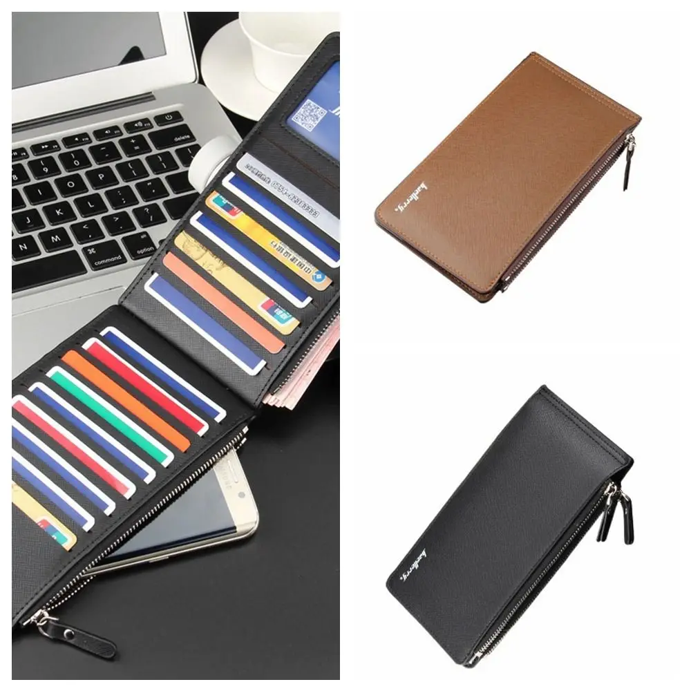 

Large Capacity 16 Slots Card Holders Fashion Leather Multifunctional Credit Card Holders ID Card Case Ladies