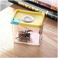 crapelles colored insect habitat cage butterfly spider mantis bottle frog cricket snail box bug catcher breathable outdoor