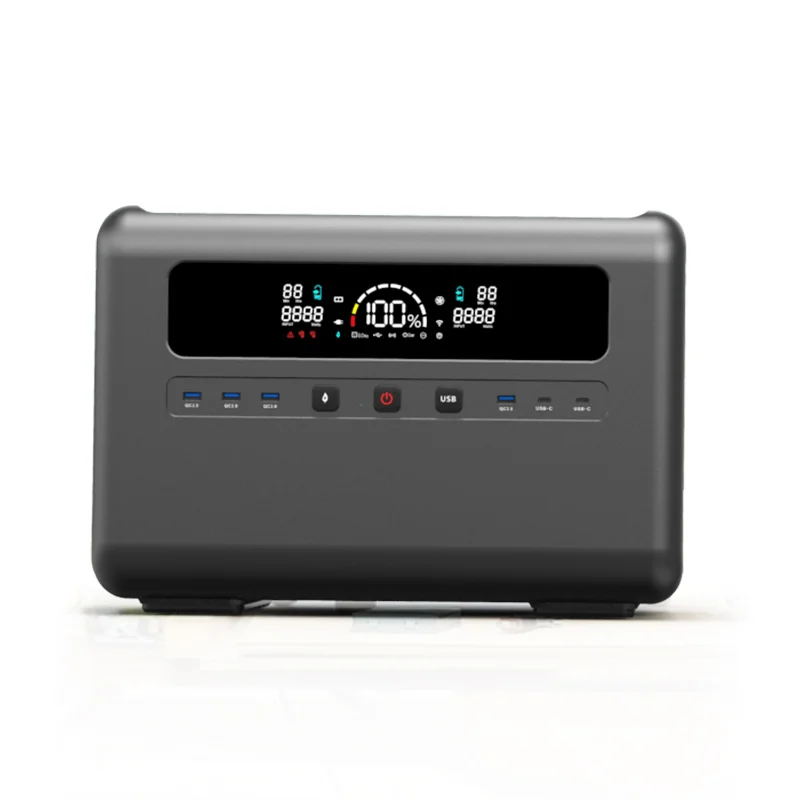 

Portable power station 1000W 2000w 2400W solar generator 2000w power bank