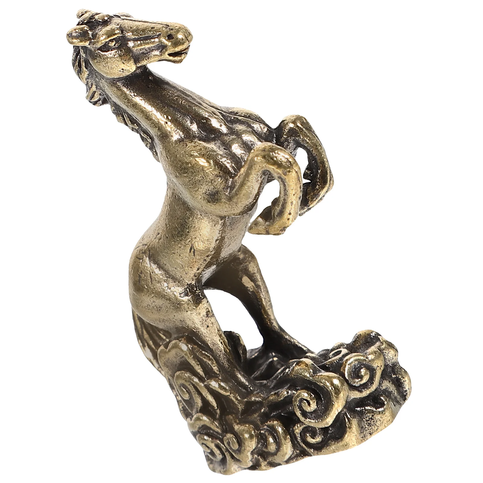 

Shop Decoration Brass Gadget Home Decorations Exquisite Vintage Horse Chic Copper Adornment Ornament Light House