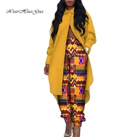 african print suits for women long sleeve lapel shirts and pants 2 piece sets women african clothes fashion outfits wy10113