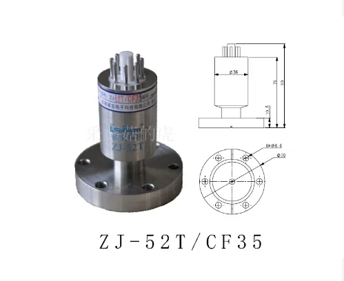 Индивидуальный вакуумметр с технологией Chengdu Ruibao ZJ-52T/KF1016 KF25 15 5 Металлический