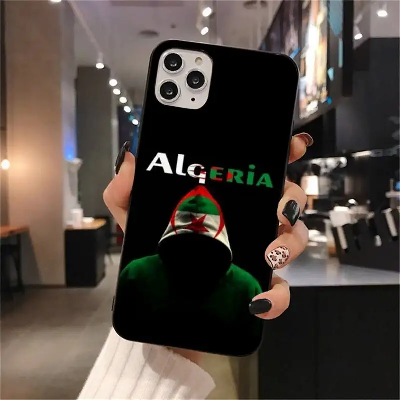Чехол с флагом Алжира для телефона iphone 13 12 11 Pro Mini XS Max 8 7 Plus X SE 2020 XR |