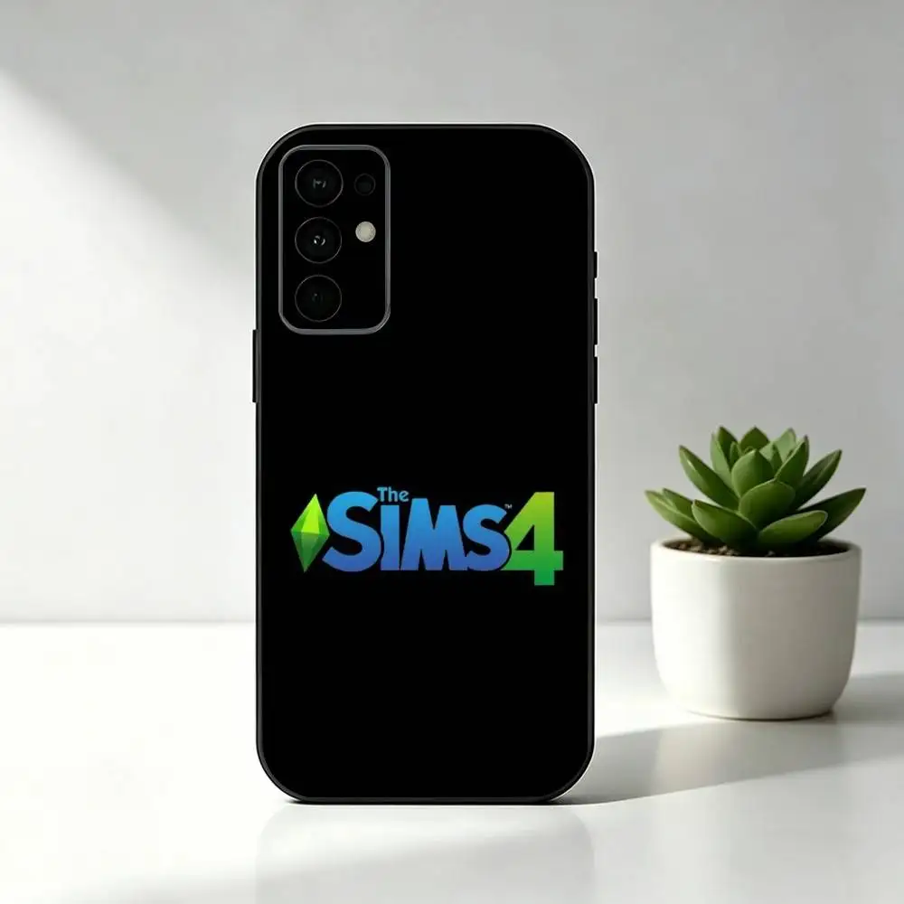 Чехол для телефона The Logo S-Sims 4 для Samsung S25, S24, S21, S22, S23, S30, Ultra, S20, Plus, Fe, Lite, Note, 10, черный (art.: 3920da81ecdcf) - 3920da81ecdcf