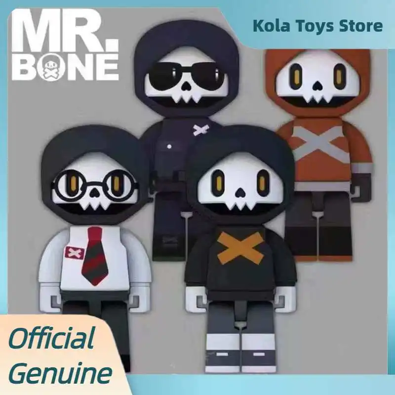 Фото Оригинальные игрушки-сюрпризы Mr. Bone: миниатюрные фигурки второго поколения в постапокалиптическом стиле для взрослых коллекционеров №2