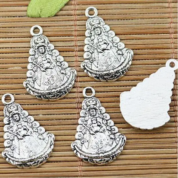 10 шт. 29*17 мм отверстие 1 8 тибетское серебро подвески-подвески NTRA SRA DEL EF1348