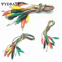 5pcs alligator clips electrical diy test leads alligator double ended crocodile clips roach clip jumper wire battery