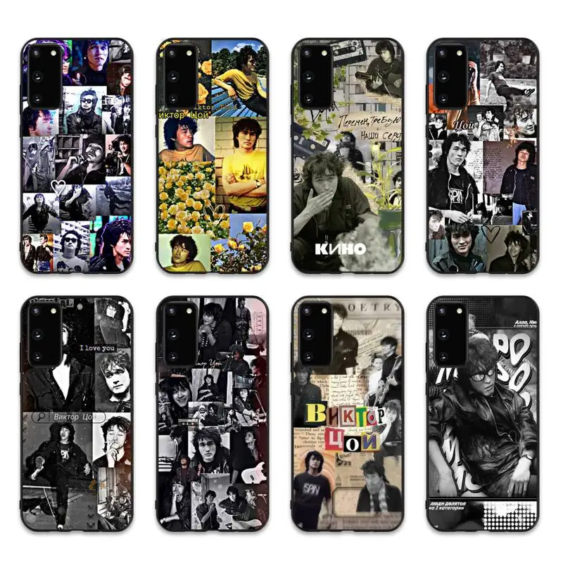 

Viktor Tsoi Phone Case for Samsung S10 21 20 9 8 plus lite S20 UlTRA 7edge