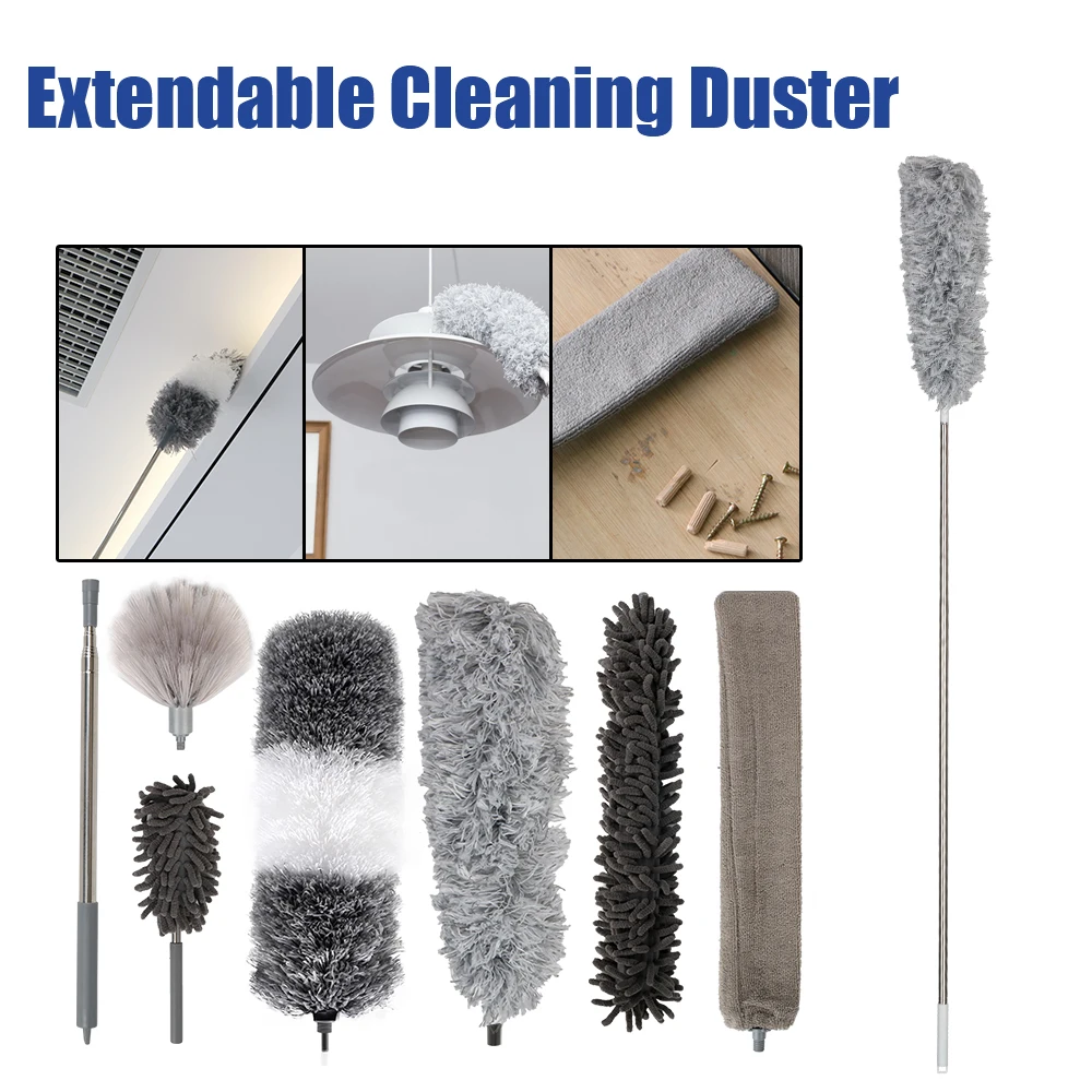 

Long Extendable Duster Cleaner Brush Gap Dust Removal Dusters Dust Cleaner Bendable Dust Brush Household Cleaning Tools
