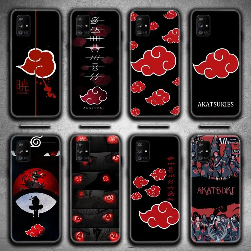 

Naruto Akatsuki Kakashi Uchiha Itachi Phone Case For Samsung Galaxy A52 A21S A02S A12 A31 A81 A10 A30 A32 A50 A80 A71 A51 5G