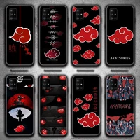 naruto akatsuki kakashi uchiha itachi phone case for samsung galaxy a52 a21s a02s a12 a31 a81 a10 a30 a32 a50 a80 a71 a51 5g