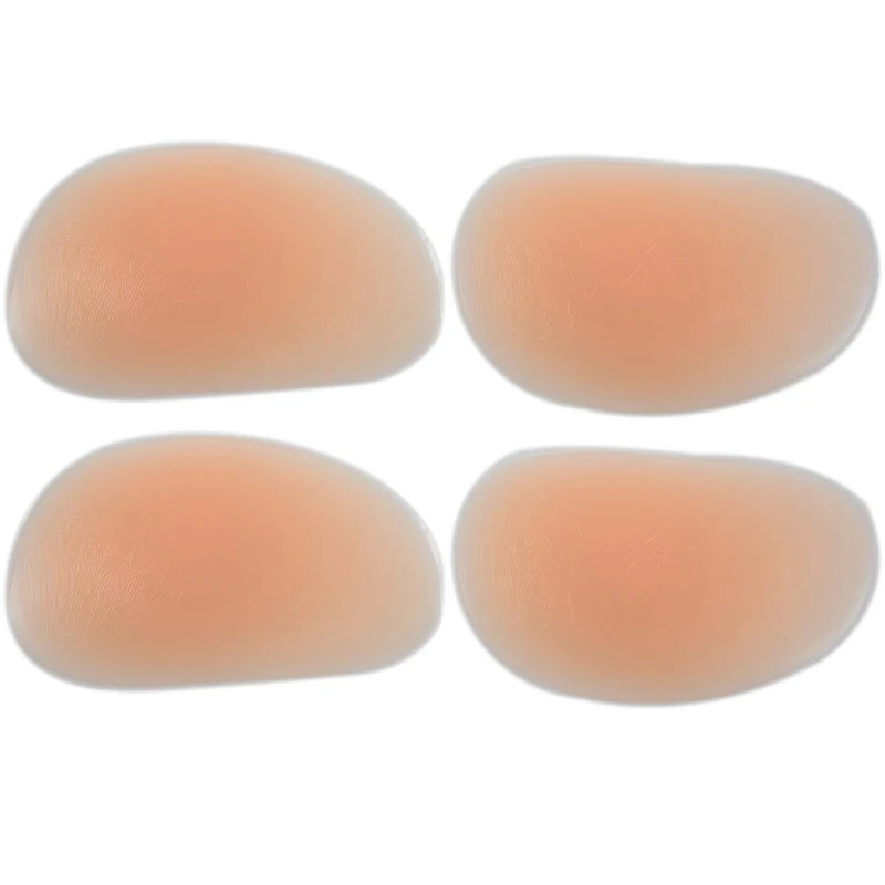 

Женские сексуальные бежевые силиконовые накладки на бедра, задняя часть, 2 шт.