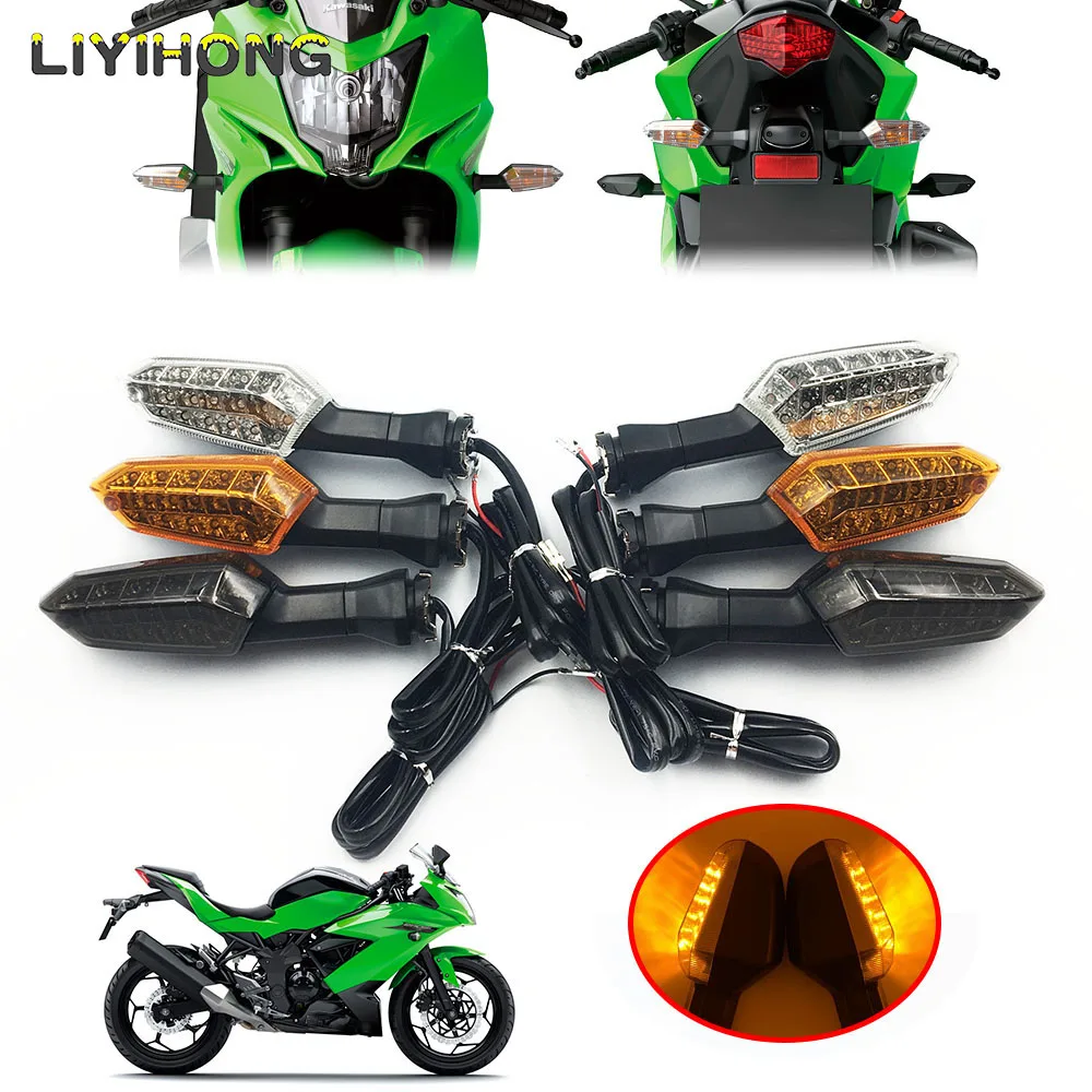 

Задний указатель поворота, фонарь, объектив для KAWASAKI NINJA 1000 650 300 Z1000SX Z800 ER6N ER6F ZX6R, аксессуары для мотоциклов