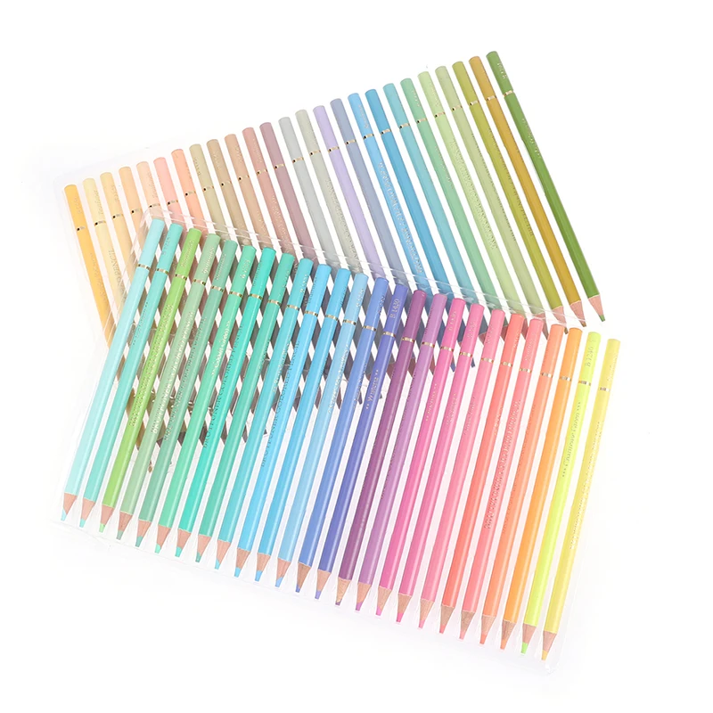 

50 Colors Professional Artist Colored Pencils Pastel Pencil For School Drawing