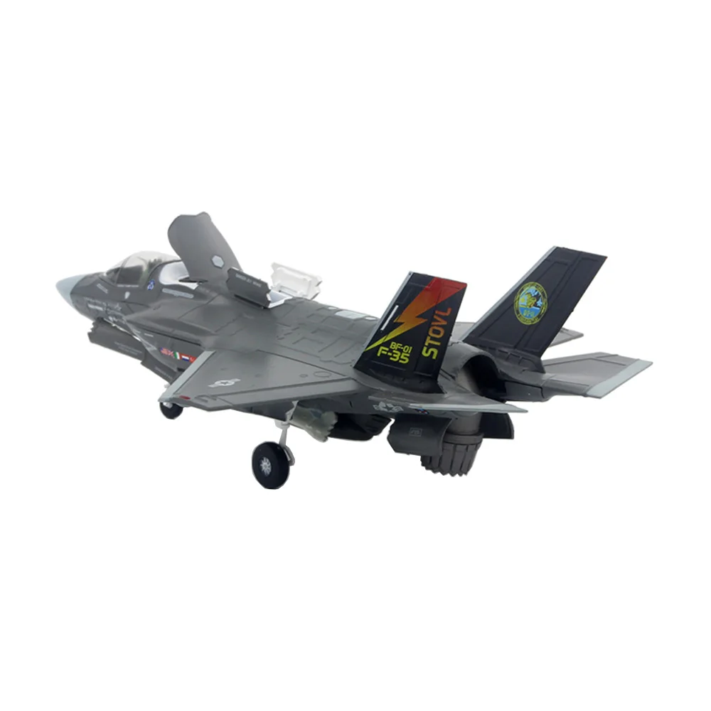1:72 1/72 весы армии США F35 Lightning II Joint Strike Jet Fighter литой металлический самолет модель