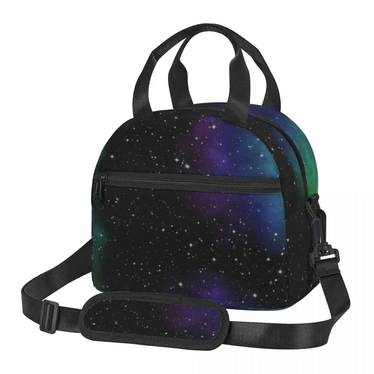

Thermal Lunch Box Bag for Women Kids Stars Space Scenery Food Storage Container Travel Picnic Bento Bag