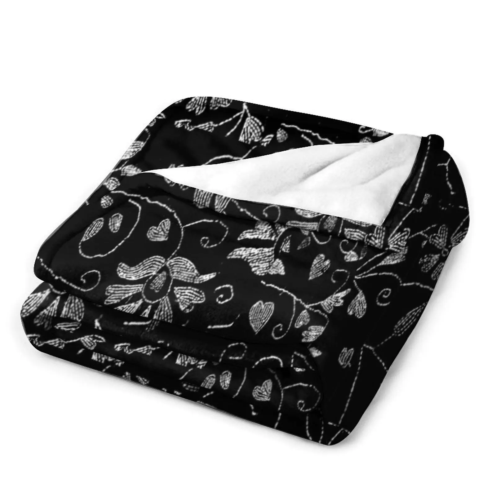 Черно-белое одеяло Nakshi kantha или с вышивкой летние Роскошные Дизайнерские одеяла