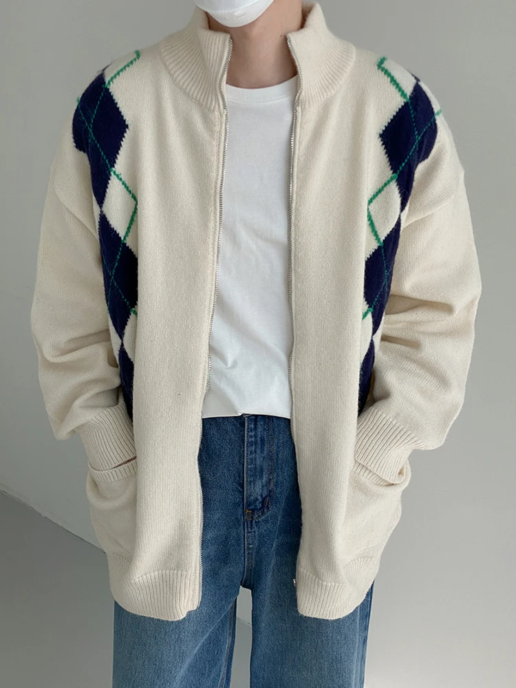 

ZCSMLL мужское однобортное пальто с двумя карманами, новая корейская мода контрастных цветов, с длинным рукавом, L53