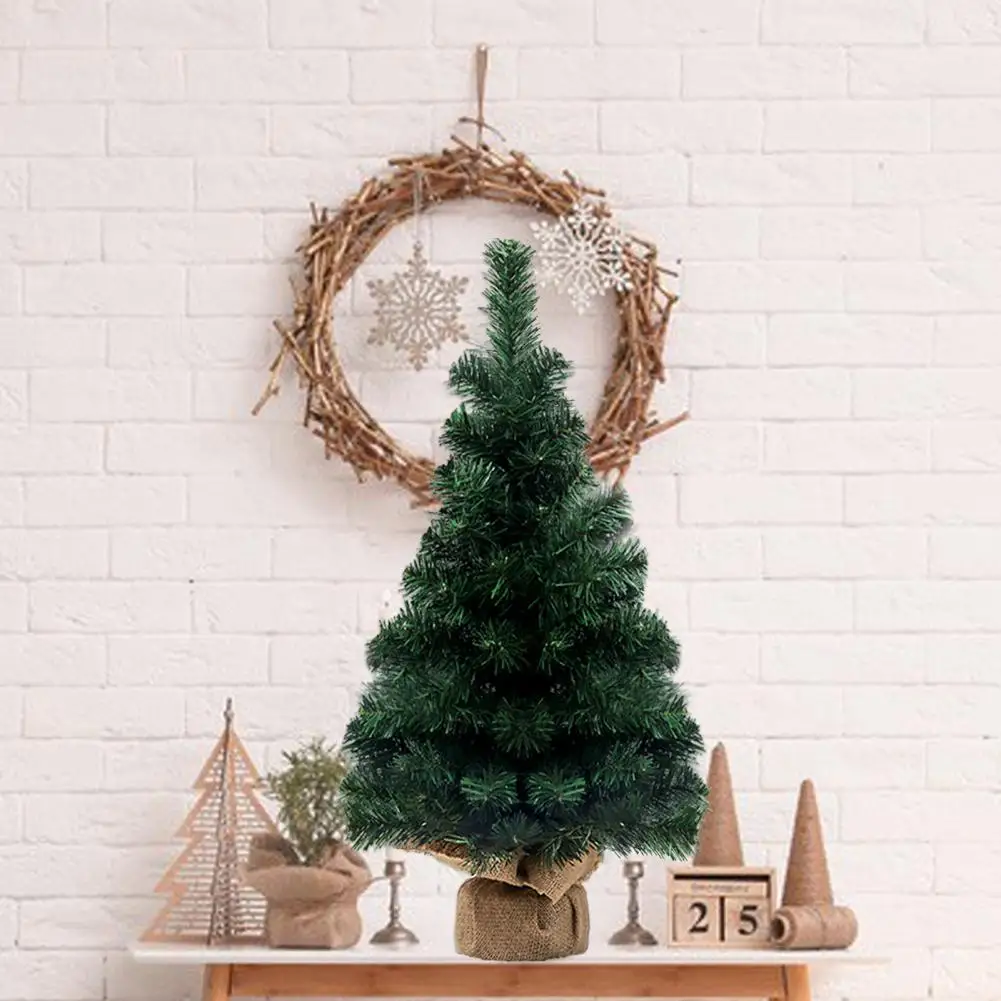 Настольная Рождественская мини-елка Рождественское украшение праздничное