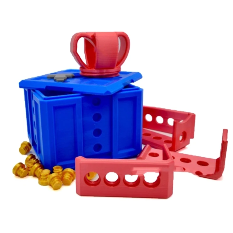 Креативная 3D-печатная головоломка с хлопотными коробками и винтами для подарка