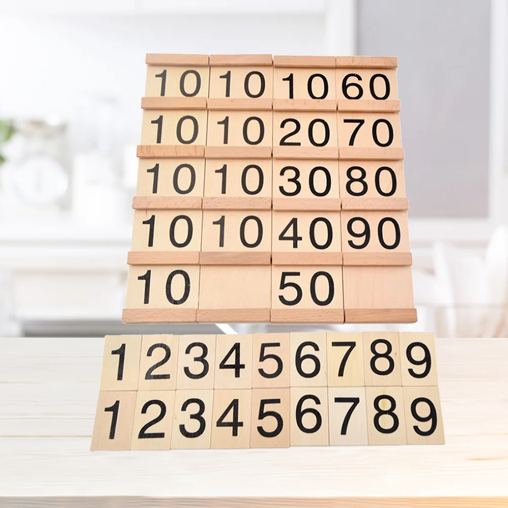 

1PC Creative Mathematics Teaching Aids Math Color Beads Montessori Seguin for Children Kids