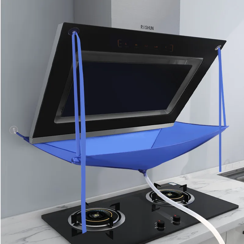

93CM Range Hood Cleaning Cover Kitchen Sticker-free Suction Cup Waterproof Bag Household Range Hood Oil Pollution Cleaning Hot