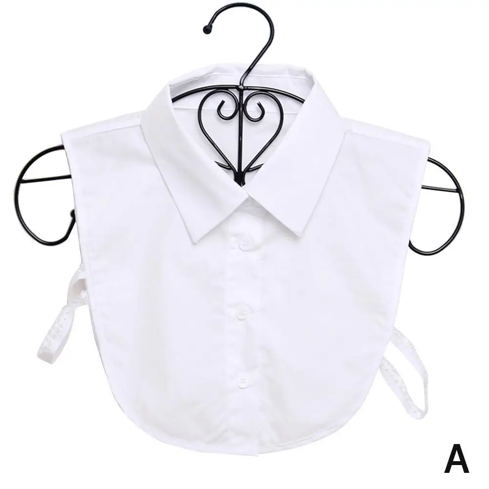 

New Women's Cotton Removable Collar Female Fake Collar Custom Ladies Shirt Collar Decoration Autumn Winter Shirt Collar Accessor
