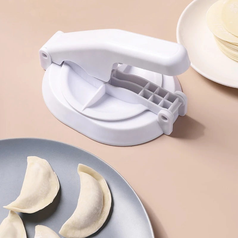 

DIY Dumpling Wrappers Maker Plastic Dough Pressing Tool Dumpling Skin Artifact Tools Kitchen Accessories Dough Press Mold