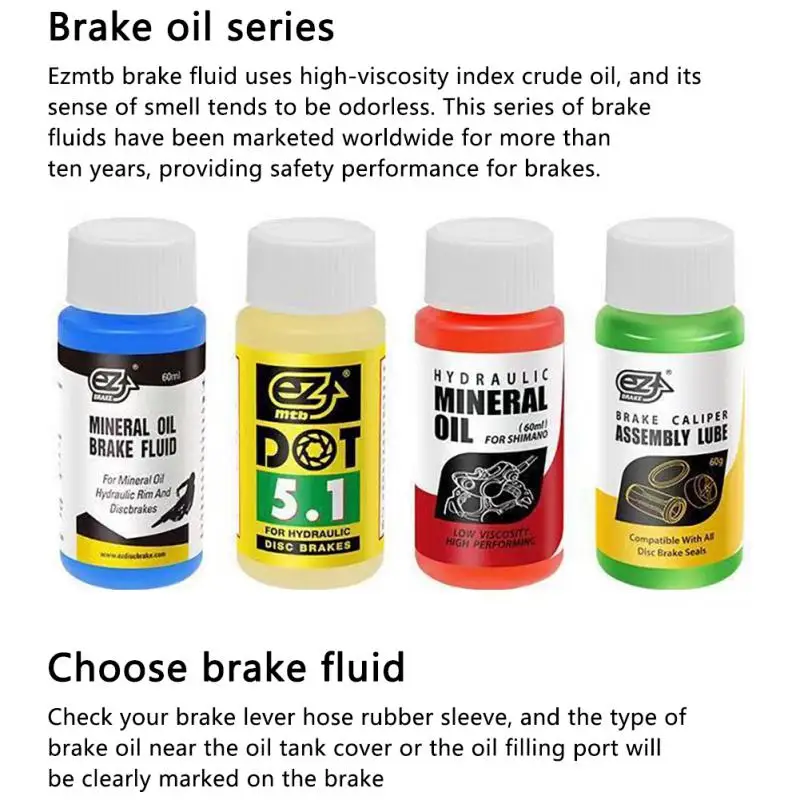 

Cycling Mountain Bikes 60ml Bicycle Brake Mineral Oil System Fluid For Shimano 27RD Cycling Bike Hydraulic Disc Brake Oil Fluid