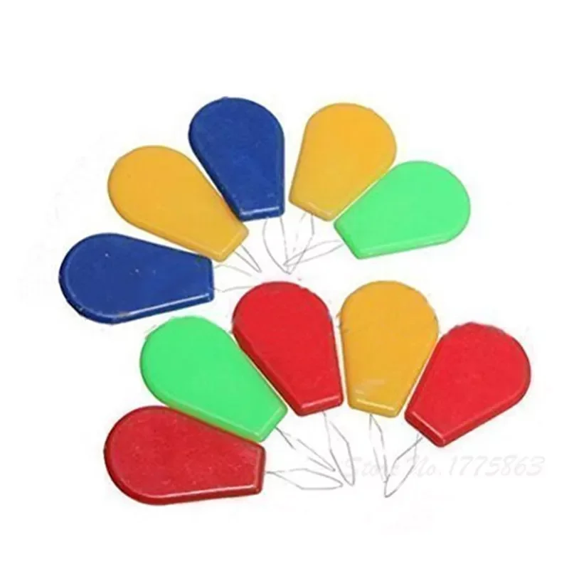 

10pcs Bow Wire Stitch Insert Sewing Machines Needle Threader AA7407