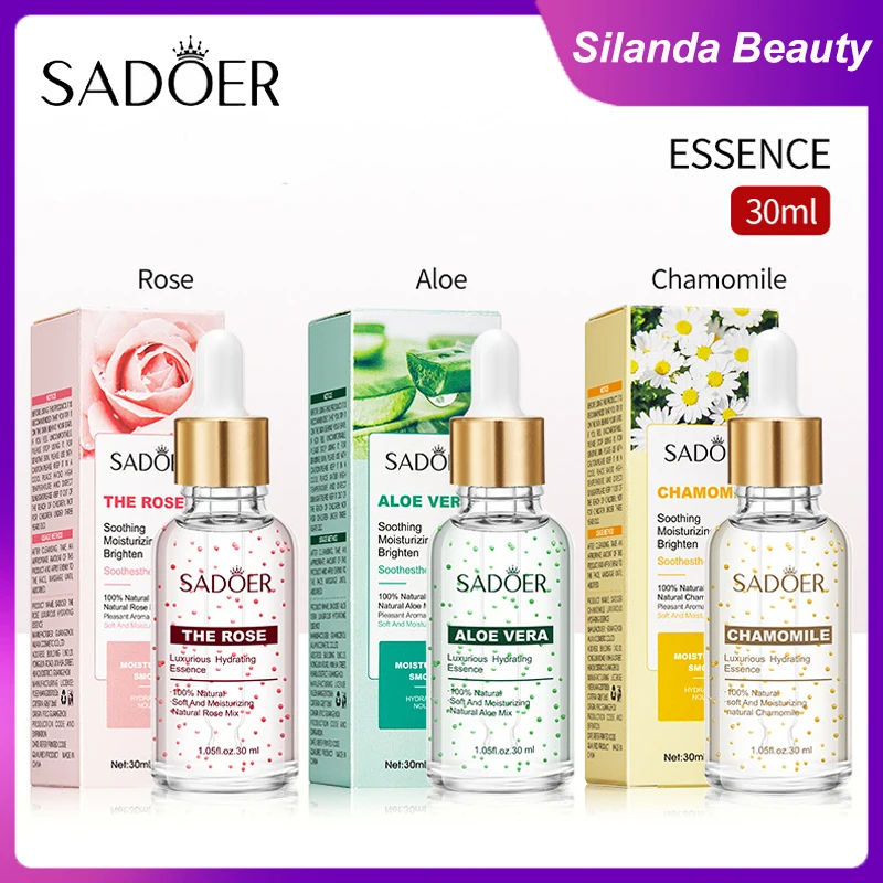 Silanda Beauty Ромашка Роза Успокаивающая эссенция для лица Антивозрастная