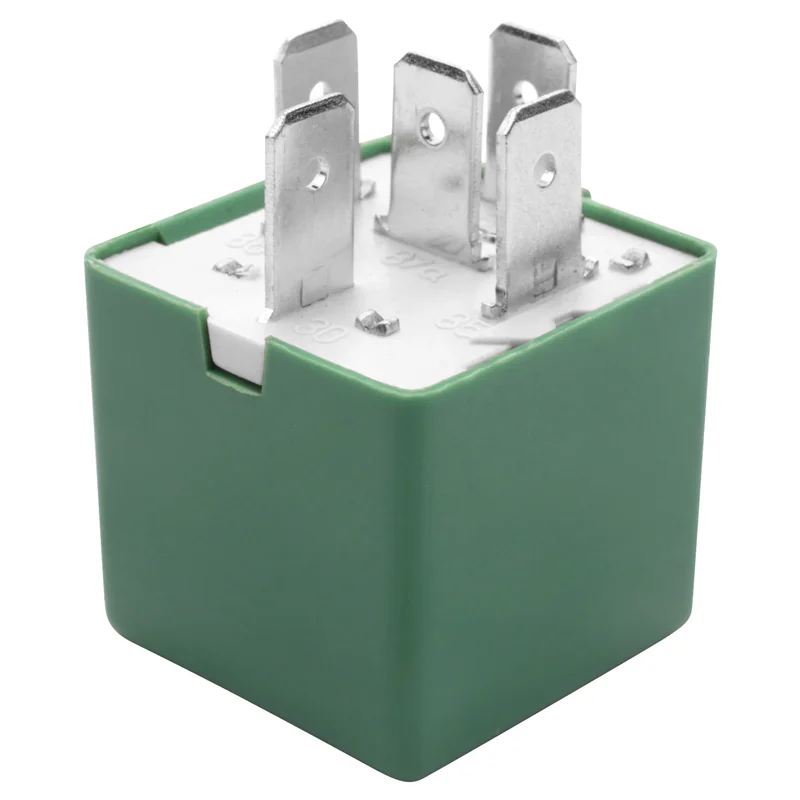 Зеленое реле вентилятора радиатора для Peugeot 206 207 306 307 406 407 807 12 В 35 А 5 контактов