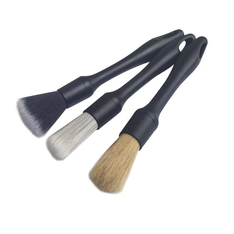 

1pc/3pcs Car Detailing Brush Set Detachable Head Car Wash Brushes Interior Exterior Cleaning Tools Limpieza Coche Rim Brush