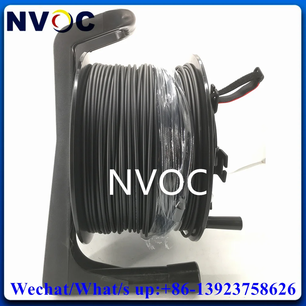 200 м 24C LC 24 нити наружный OM4 OM3-300 7 0 мм ТПУ бронированный волоконно-оптический