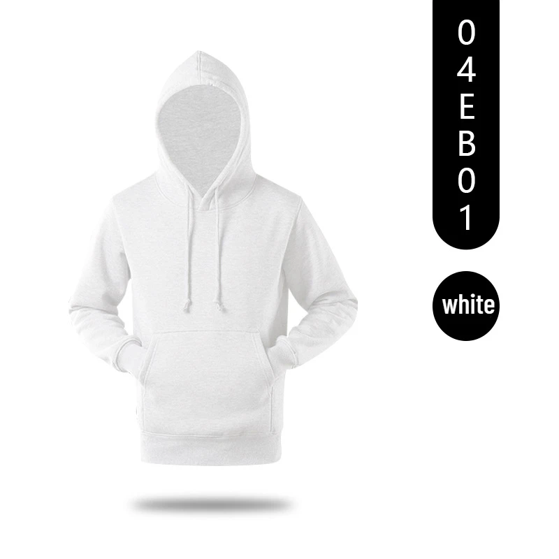 

330g Hooded Fleece Sweater Customized Logo Enterprise Long Sleeve Workwear Customized Embroidery Trend Loose Hoodie