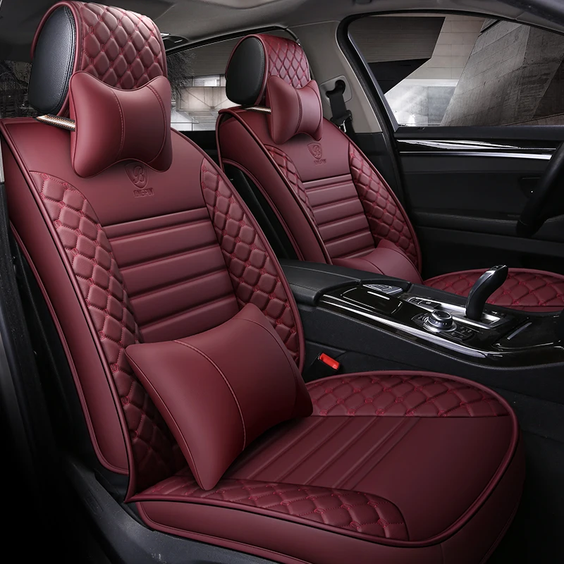 

Universal Leather seat cover for Buick Hideo Regal Lacrosse Ang Cora Envision GL6 GL8 Enclave Auto accessories Interior styling