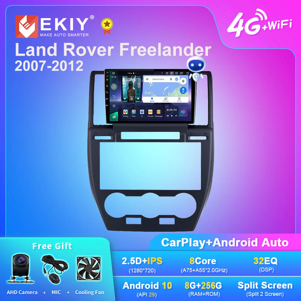 

EKIY Q7 Android 10 Car Radio For Land Rover Freelander 2007-2012 Navigation GPS Carplay Multimedia Player Auto Stereo DVD HU FM