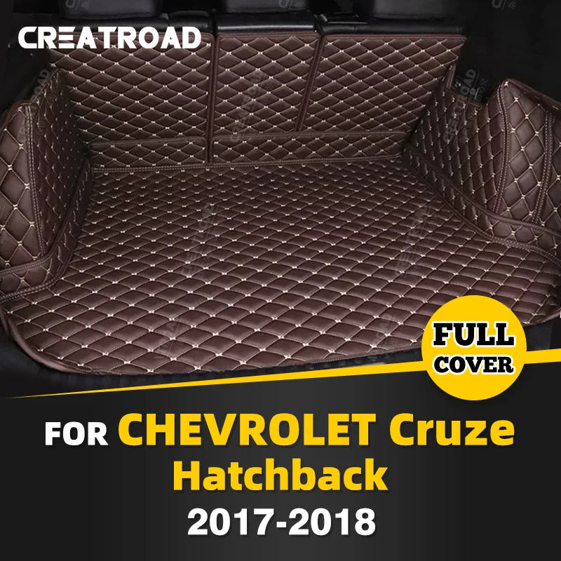 

Автомобильный коврик для багажника с полным покрытием для Chevrolet Cruze Hatchback 2017 2018, защитная накладка для багажника автомобиля, защитные аксессуары для салона автомобиля