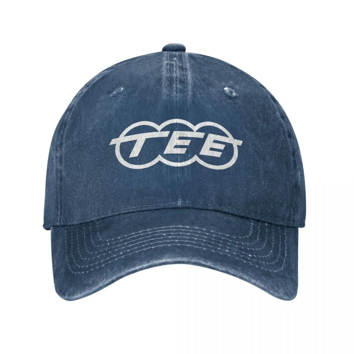 

Vintage Trans Europe Express Baseball Cap Men Women Distressed Denim Headwear Kraftwerk Band Outdoor Activities Hats Cap
