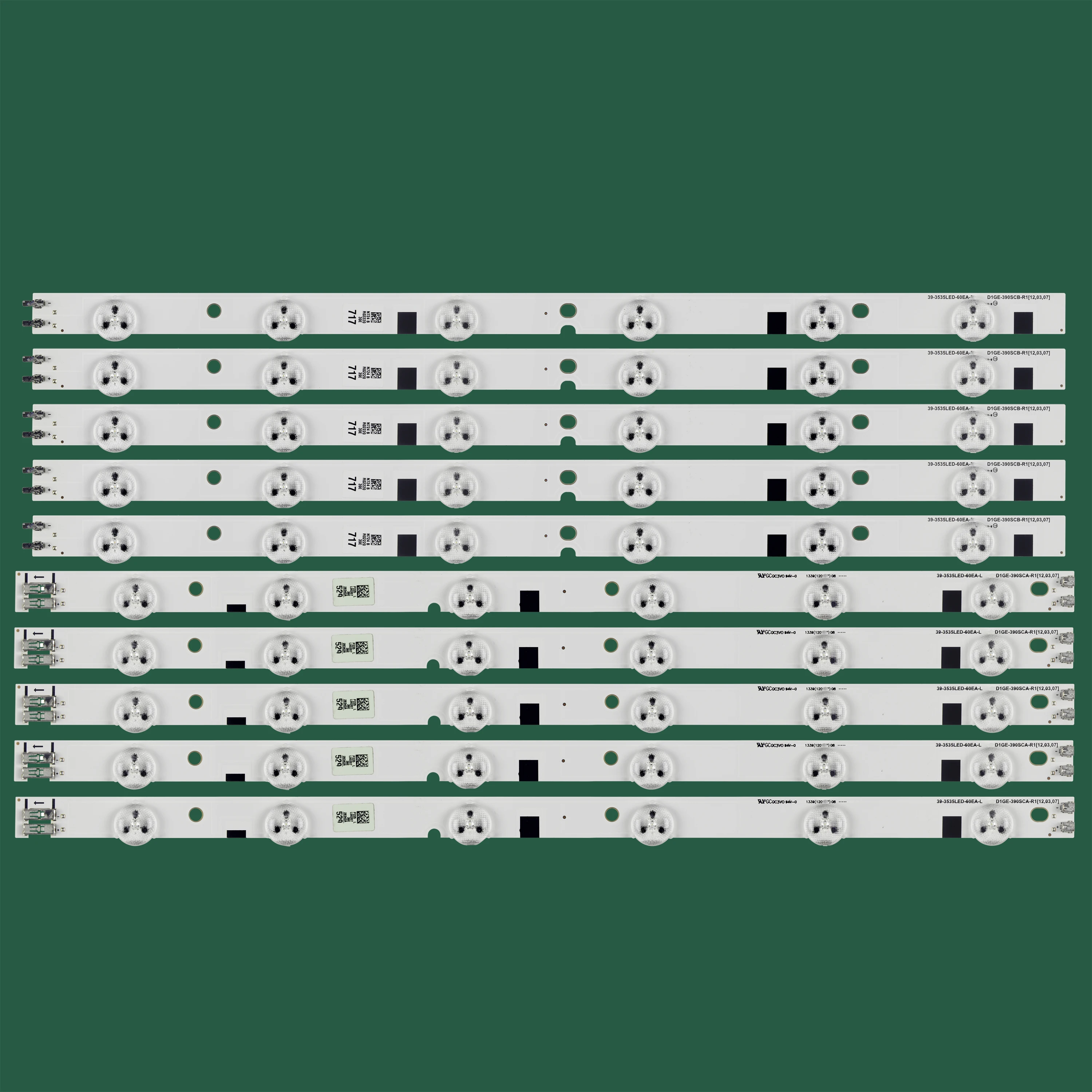 LED Strip For UA39EH5003R UN39FH5000 D1GE-390SCB-R1 D1GE-390SCA-R1 39-3535LED-60EA-L R BN96-28328A BN96-28329A BN41-01824A