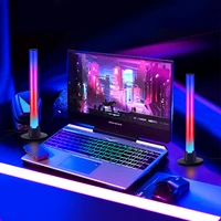 smart rgb led light bars with bluetooth app control music symphony lamp ambient backlights for gaming tv computer desktop light