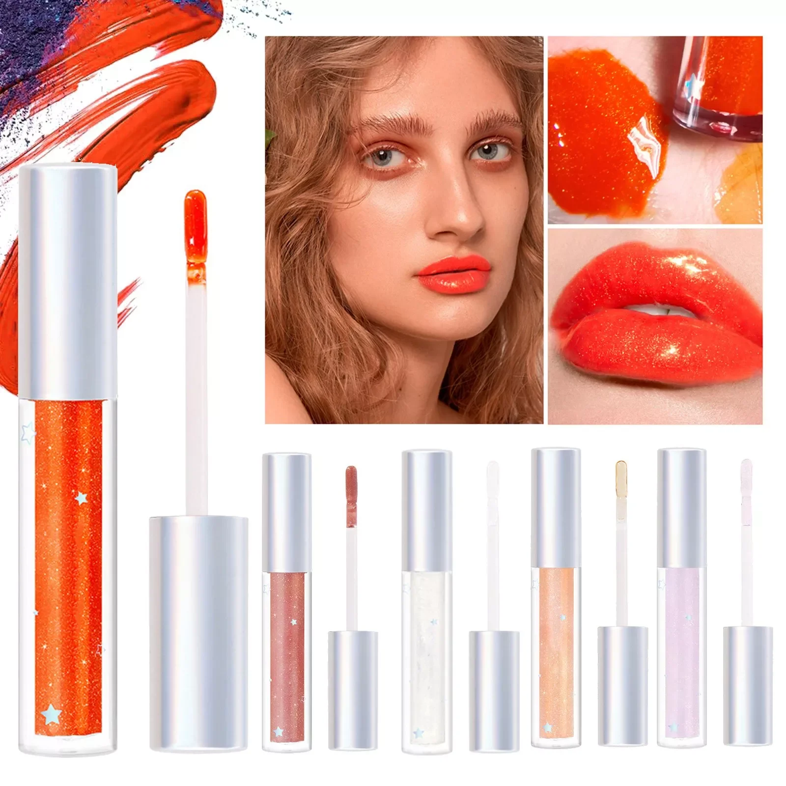 

NEW2023 Lip Gloss Collection Shimmery Lip Glosses For Women And Girls Long Lasting Color Lip Gloss With Rich Varied Colors Great