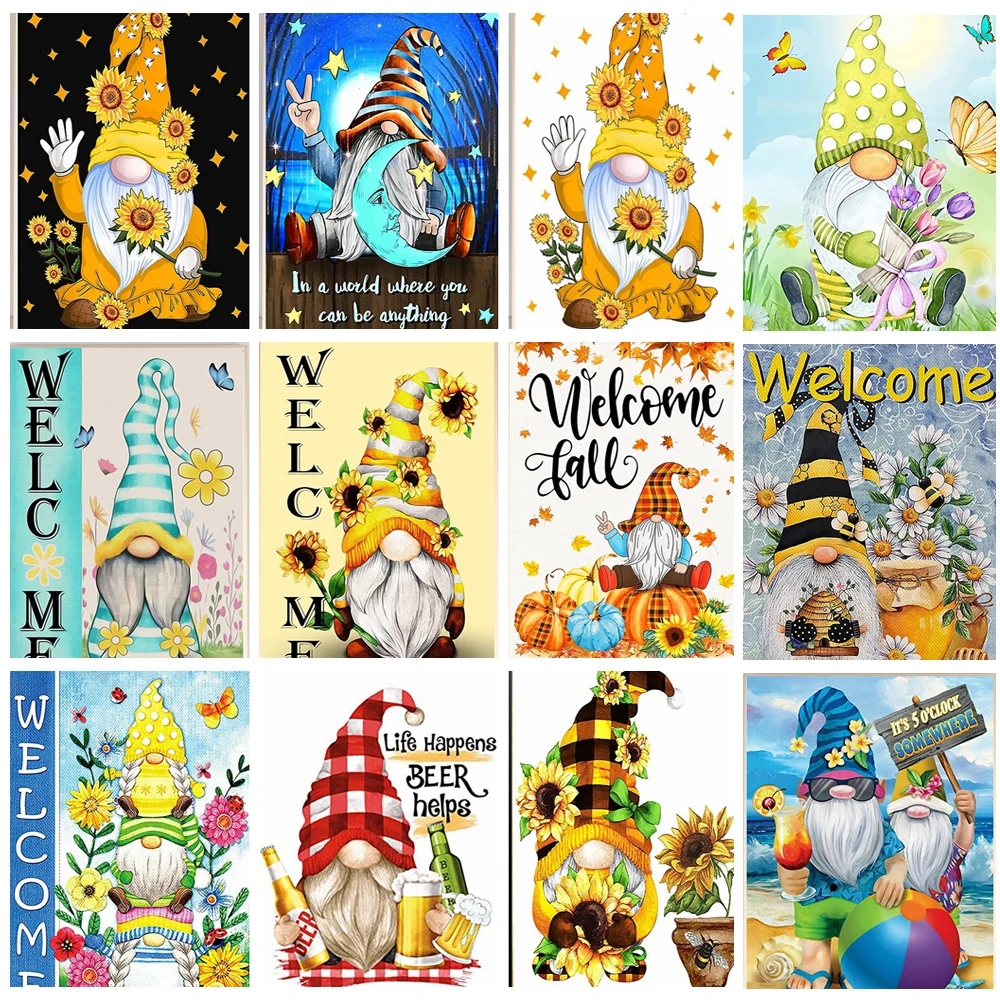 

5D алмазное Рисование Подсолнечник карликовая полная Алмазная мозаика, животное, алмазная вышивка «сделай сам» Стразы, домашний декор, подарок