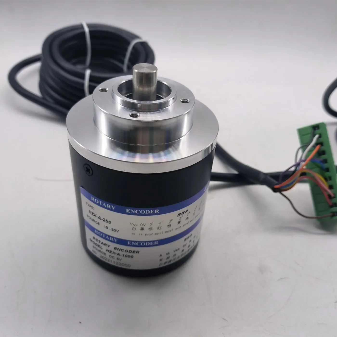 Композитный энкодер абсолютный 256ppr 8-битный серый код и инкрементальный 1000ppr