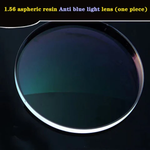 Асферические Линзы для очков с защитой от синего света 1,56, очки для близорукости по рецепту, Оптические Линзы для очков