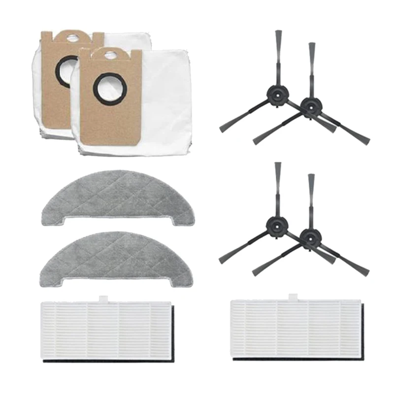 

Promotion!Replaceable Dust Bags Collection Cleaner Mops Side Brushes Accessories Parts For XIAOMI VIOMI S9 Robot Vacuum Cleaner
