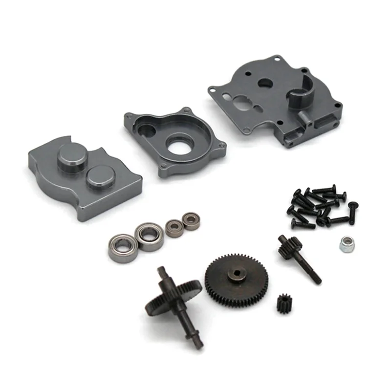 

Металлический корпус коробки передач со стальной шестерней для Xiaomi Suzuki Jimny 1/16 обновленный Радиоуправляемый гусеничный автомобиль