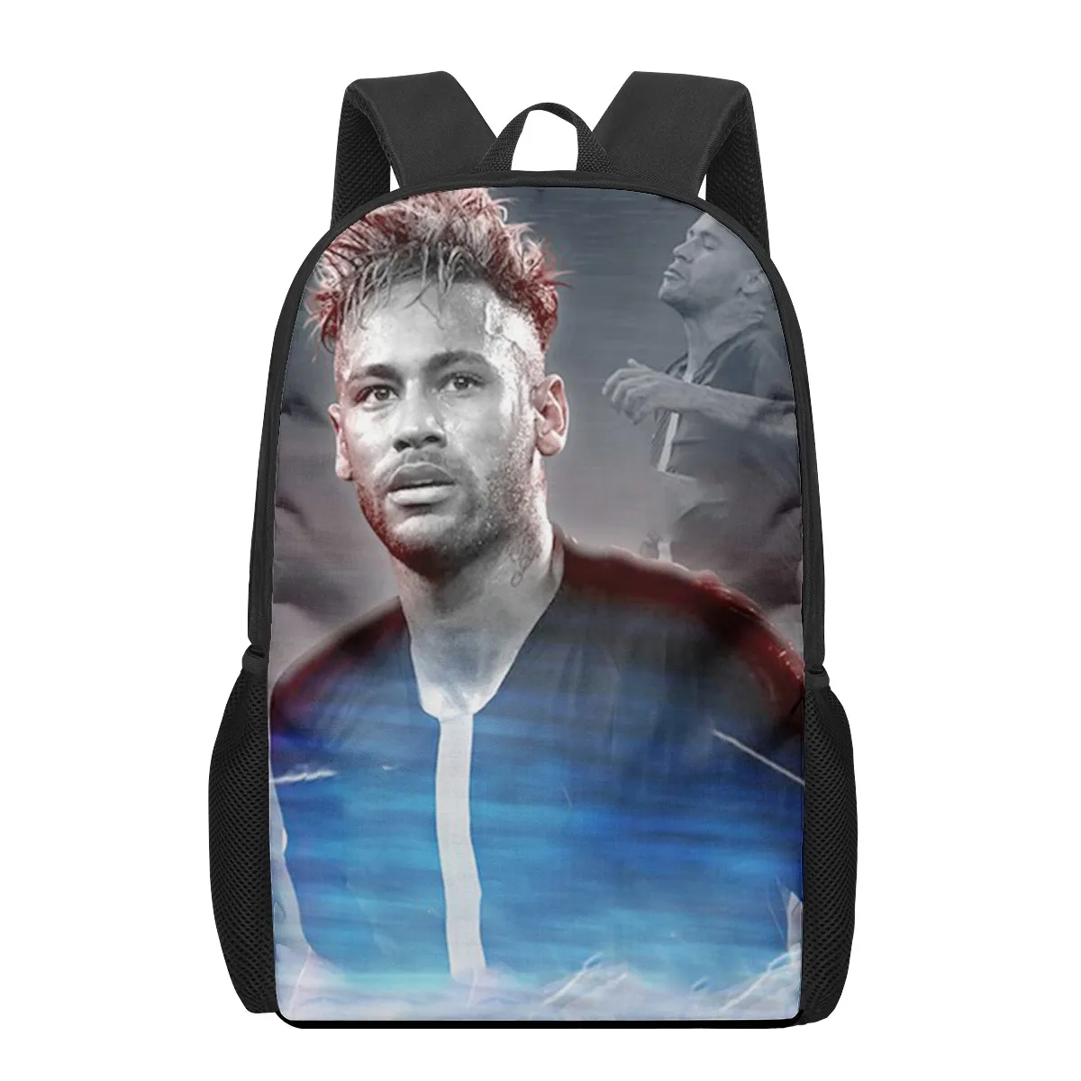 HOMDOW Football-star-Neymar School Bags For Boys Girls 3D Print School Backpacks Kids Bag Kindergarten Backpack Child Bookbag