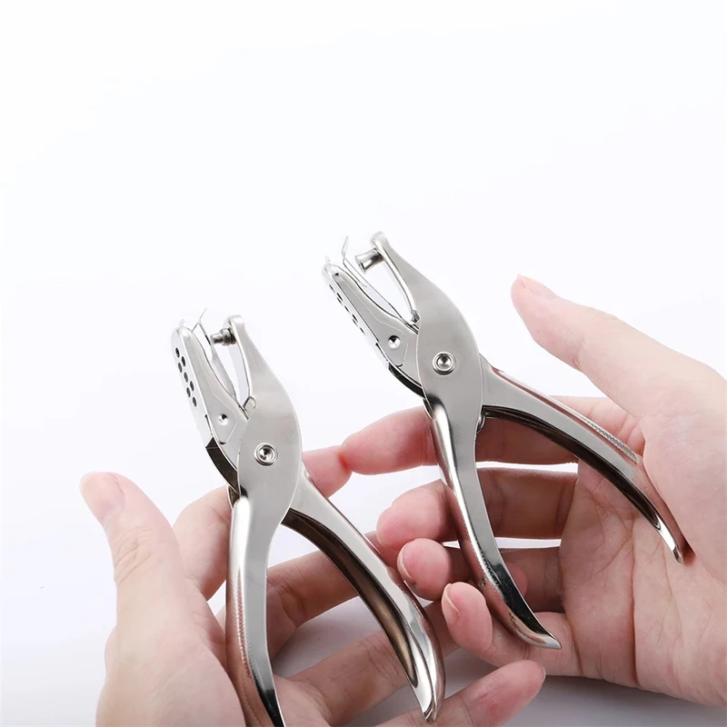 Punching Leather Punch Plier Punch Hole Tool Puncher for Belts Saddle Watch Bands Strap Shoe Fabric Paper Leathercraft Accessory images - 6